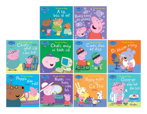 Combo Thế giới của Peppa (10 cuốn) - Bộ 1