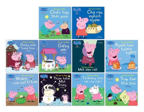 Combo Thế giới của Peppa (10 cuốn) - Bộ 2