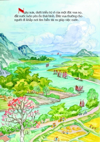 Tranh truyện dân gian Việt Nam - Chú bé thông minh (2023)
