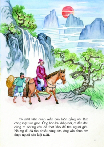 Tranh truyện dân gian Việt Nam - Chú bé thông minh (2023)