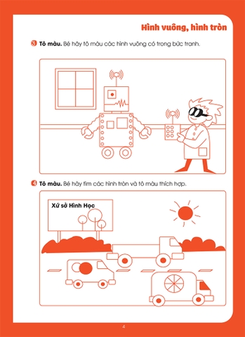 Học Toán cùng Jenny - Sách dành cho học sinh chuẩn bị vào lớp 1 - bộ Cơ bản - Tập 3