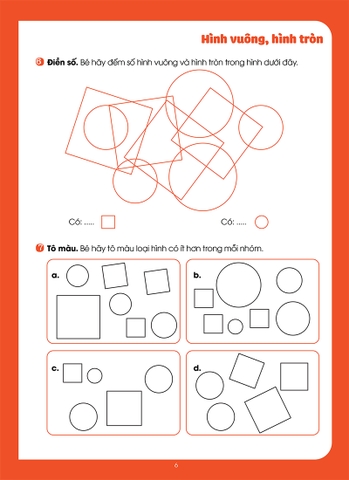 Học Toán cùng Jenny - Sách dành cho học sinh chuẩn bị vào lớp 1 - bộ Cơ bản - Tập 3