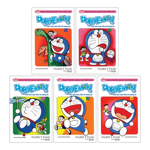 Combo Doraemon truyện ngắn - Chú mèo máy đến từ tương lai Tập 16 - Tập 20 (5 cuốn)