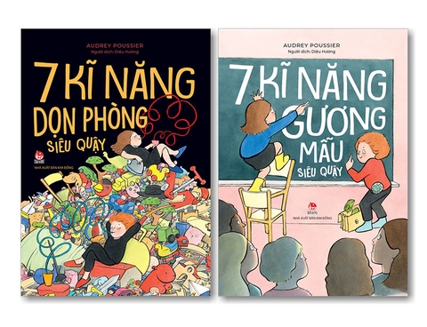 Combo 7 kĩ năng siêu quậy (2 cuốn)