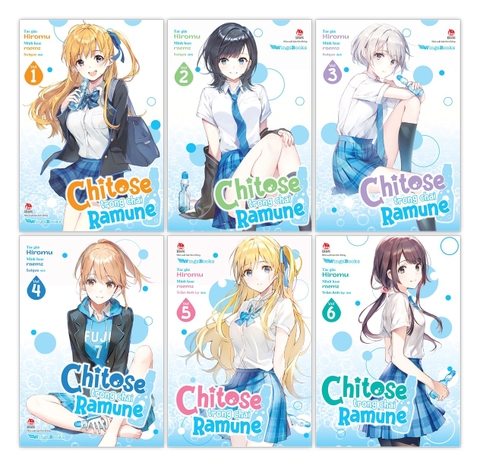 Combo Chitose trong chai Ramune Tập 1 - Tập 6 (6 cuốn)