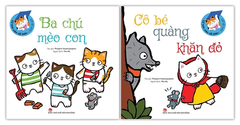Combo - Cổ tích mèo cải biên - Sách lật giở