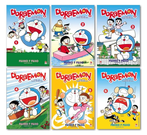 Combo Doraemon Tuyển tập Tranh truyện màu (6 tập)