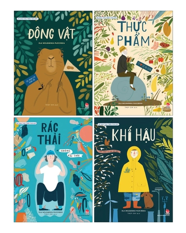 Combo Hệ sinh thái trên Trái Đất (4 cuốn)