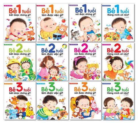 Combo Hiểu từng tuổi con (12 cuốn)