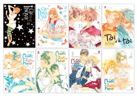 Combo sách của Tác giả Mizu Sahara (8 cuốn)