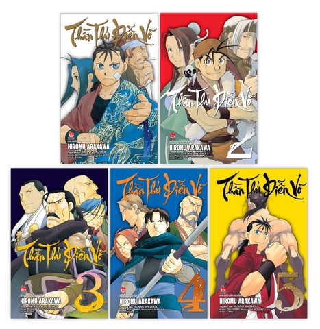 Combo Thần thú diễn võ (Tập 1 - Tập 5)