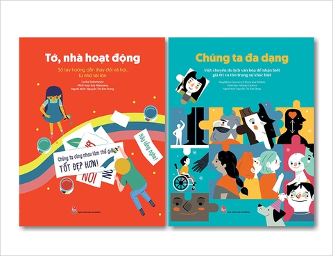 Combo Chúng Ta Đa Dạng + Tớ, Nhà Hoạt Động (2 cuốn)