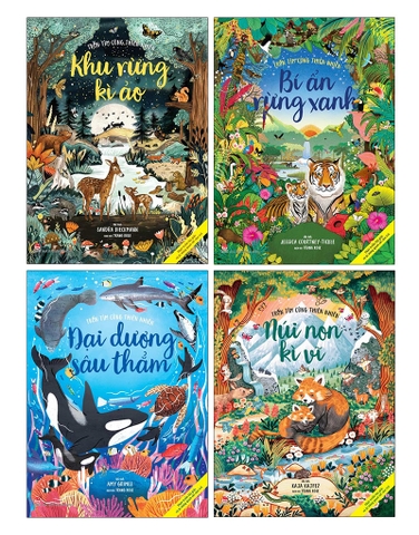 Combo Trốn tìm cùng thiên nhiên (4 cuốn)
