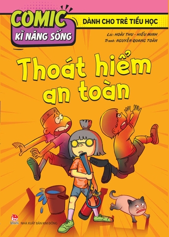 Comic kĩ năng sống - Dành cho trẻ tiểu học - Thoát hiểm an toàn