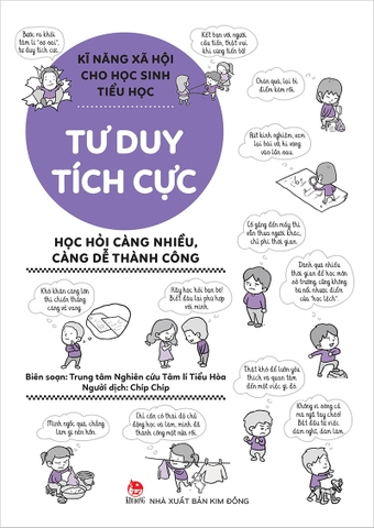 Kĩ năng xã hội cho học sinh tiểu học – Tư duy tích cực (2024)