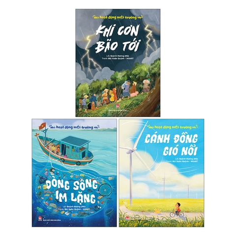 Combo Nhà hoạt động môi trường nhí (3 cuốn)