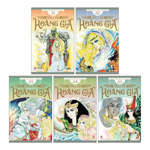 Combo Dấu ấn hoàng gia (Tập 51 - Tập 55) (5 cuốn)