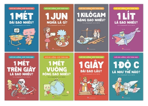 Combo Giỏi đo lường, giỏi toán học (8 cuốn)