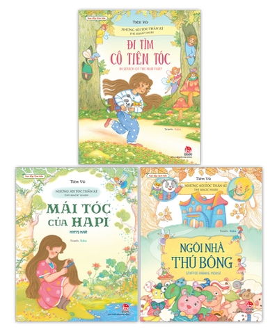 Combo Vun đắp tâm hồn - Những sợi tóc thần kì (3 cuốn)