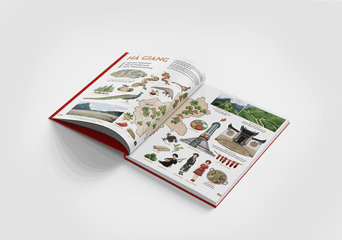 Đất nước gấm hoa - Atlas Việt Nam - Ấn bản lưu dấu 63 tỉnh thành