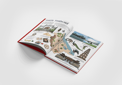 Đất nước gấm hoa - Atlas Việt Nam - Ấn bản lưu dấu 63 tỉnh thành