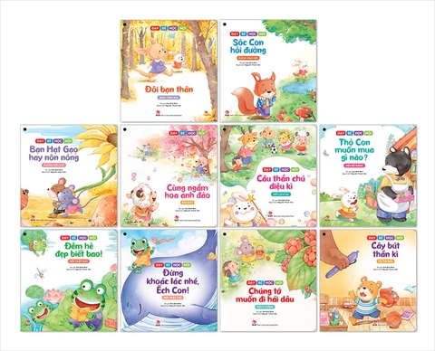 Bộ Dạy bé học nói (10 quyển)