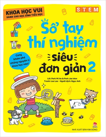 Combo Sổ tay thí nghiệm siêu đơn giản (2 cuốn)