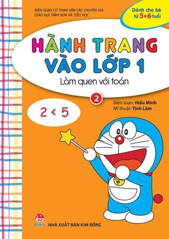 Combo Hành trang vào lớp 1 - Làm quen với Toán (3 cuốn)