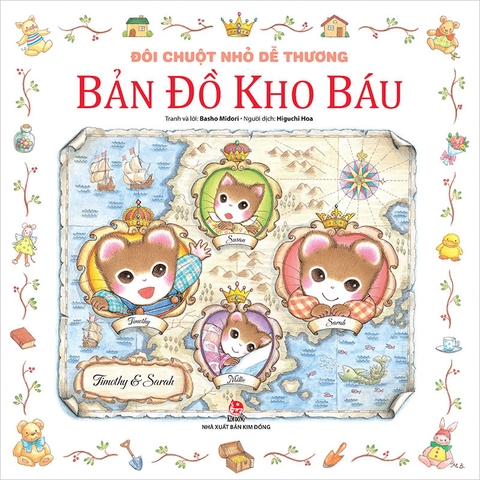 Đôi chuột nhỏ dễ thương - Bản đồ kho báu