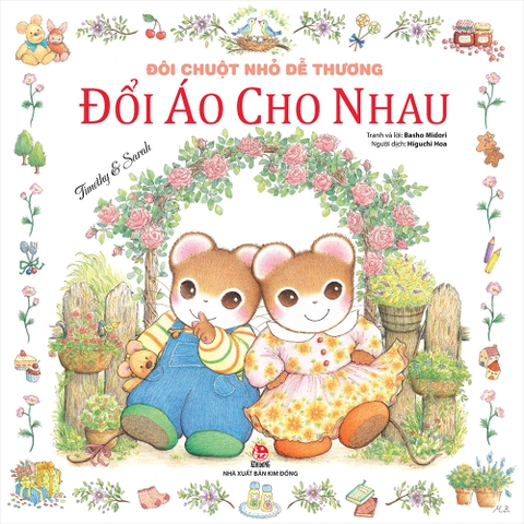 Đôi chuột nhỏ dễ thương - Đổi áo cho nhau