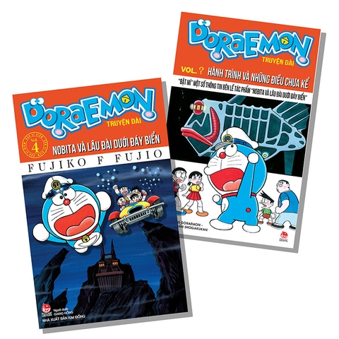 Doraemon truyện dài - Tập 4 (Bản kỉ niệm kèm quà tặng) - Nobita và lâu đài dưới đáy biển