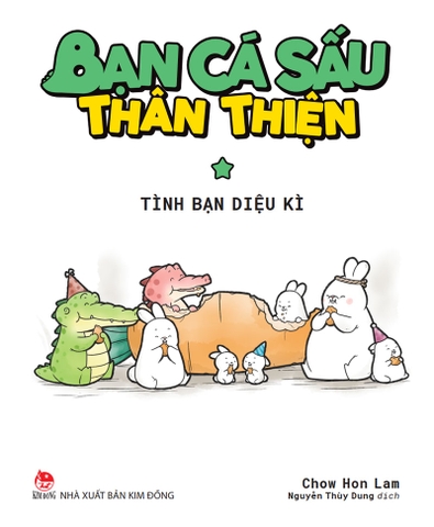 Combo Bạn cá sấu thân thiện (2 cuốn)