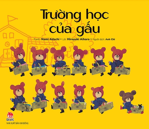 Combo Trường học của gấu (6 cuốn)
