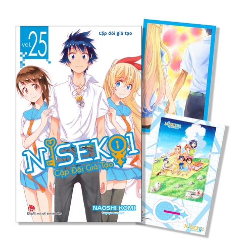 Nisekoi - Cặp đôi giả tạo - Tập 25 (Tặng kèm Shikishi)