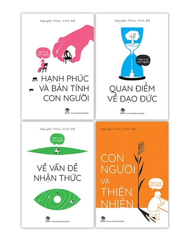 Combo - Triết lí về con người (4 cuốn)