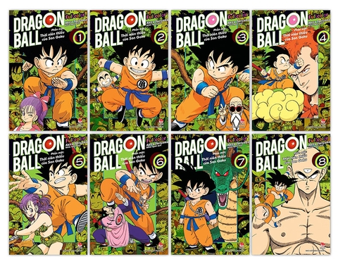 Combo Dragon Ball Full Color - Phần một (Tập 1-8)