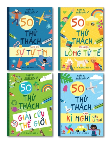 Combo Nhật kí phiêu lưu (4 cuốn)