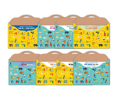 Combo Kamishibai - Kể chuyện bằng tranh (Bản đặc biệt) (8 cuốn)