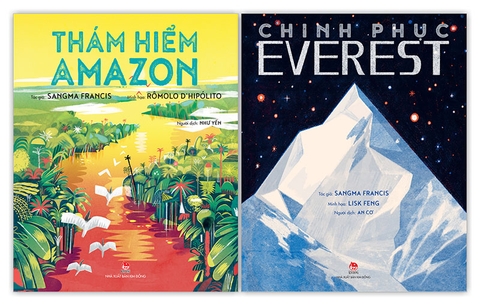 Combo Chinh phục Everest + Thám hiểm Amazon (2 cuốn)