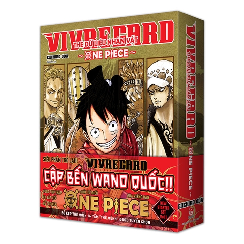 Vivre Card - Thẻ dữ liệu nhân vật One Piece New Starter Set - Tập 01