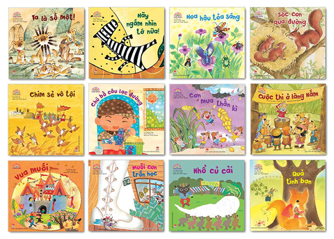 Combo Kính vạn hoa thiên nhiên (12 cuốn)