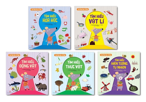 Combo Lớp khoa học vỡ lòng (5 cuốn)