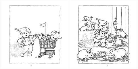 Gấu Bobbi tô màu và dán hình - Tập 1