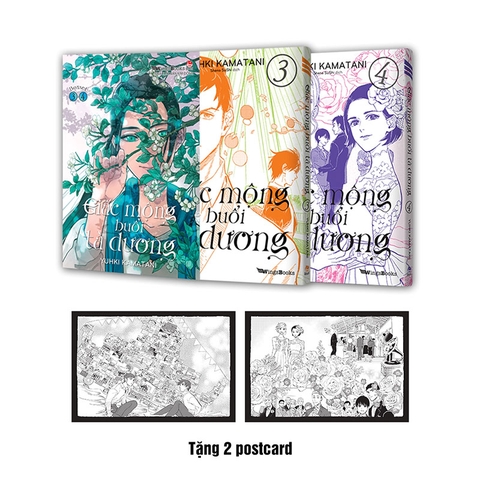 Combo - 2 Boxset Giấc mộng buổi tà dương (4 tập)