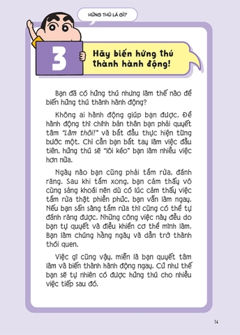 Những điều trường học không dạy ta - Shin - cậu bé bút chì - Bí quyết tự tạo hứng thú
