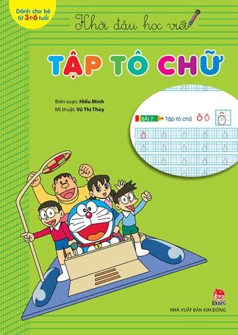 Khởi đầu học viết - Tập tô chữ