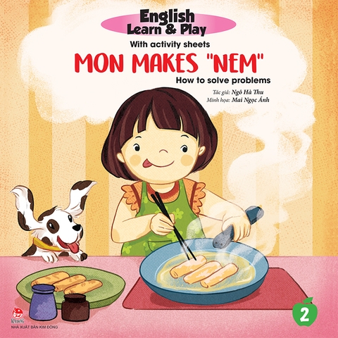 English Learn  Play with activity sheets - Mon makes “Nem” - How to solve problems