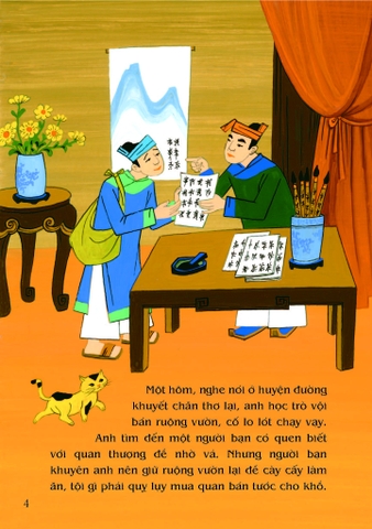 Tranh truyện dân gian Việt Nam - Miếng trầu kì diệu