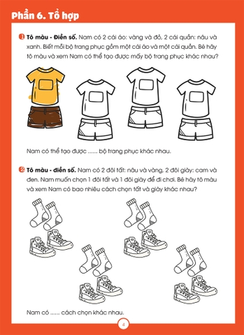 Học Toán cùng Jenny - Sách dành cho học sinh chuẩn bị vào lớp 1 - bộ Mở rộng - Tập 3