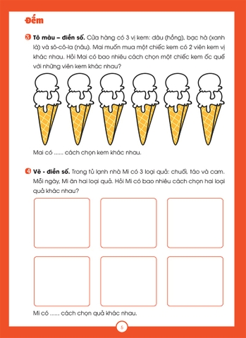 Học Toán cùng Jenny - Sách dành cho học sinh chuẩn bị vào lớp 1 - bộ Mở rộng - Tập 3